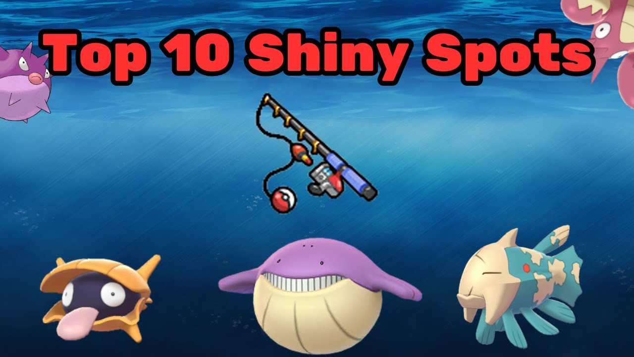 Top 10 Shiny Hunting Fishing Spots in PokeMMO