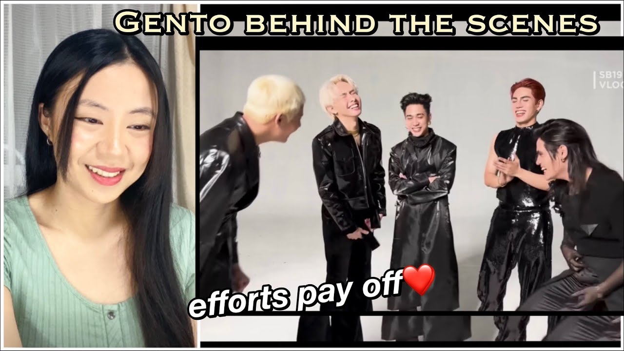 SB19 GENTO MV Shoot Part 1 and PAGTATAG! Album Photoshoot First LOOK| work na may kasamang fun..