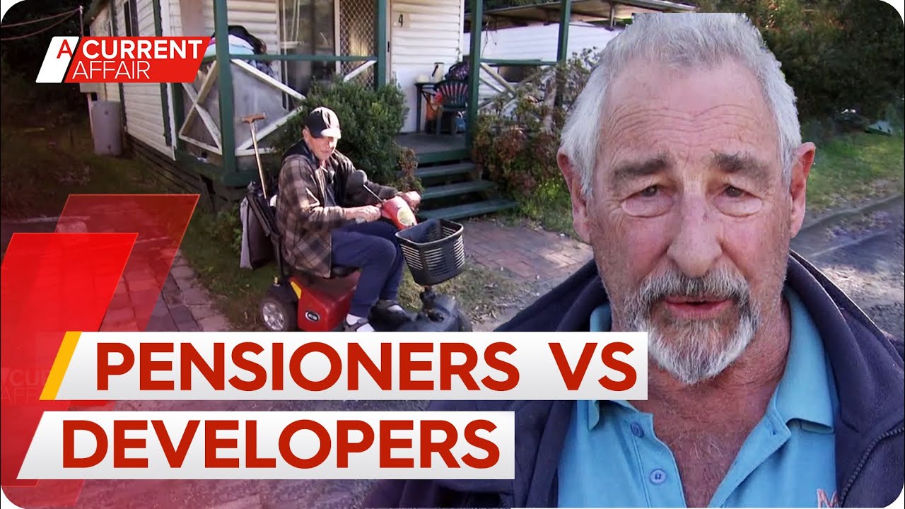 Pensioners face eviction from caravan park | A Current Affair