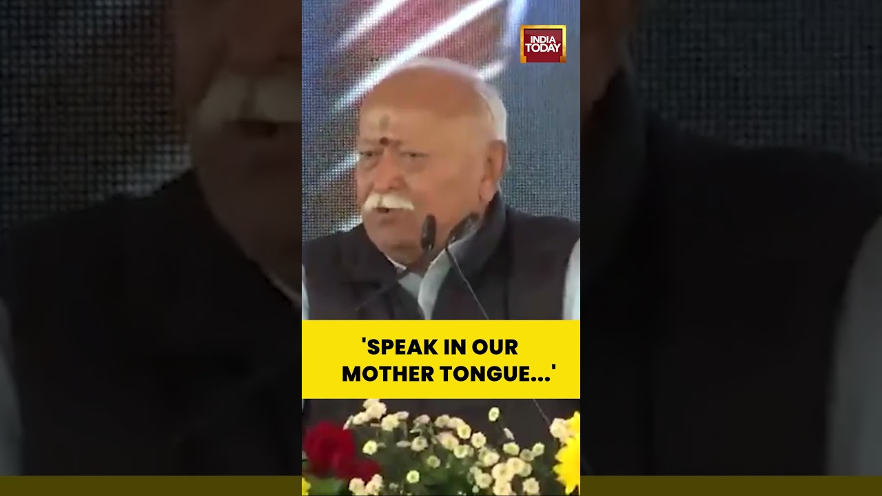 Mohan Bhagwat Calls for Mother Tongue Use, Respect for All Indian Languages
