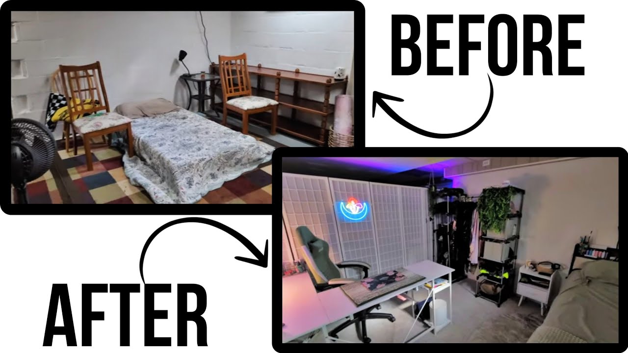 Redecorating My Basement During My Break From VanLife | This is what I've been up to lately. 🩷