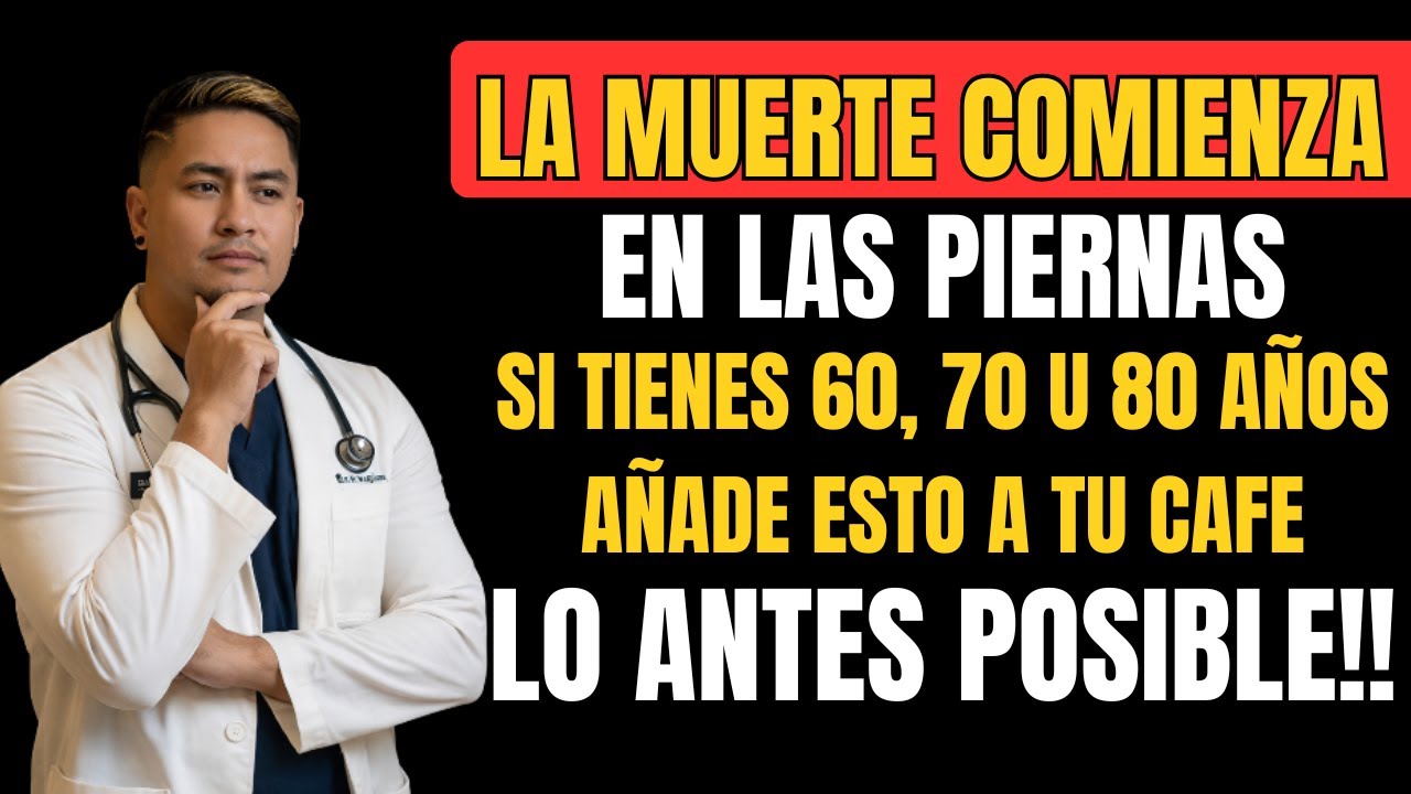 Reconstruye MÚSCULOS con ESTE POLVO en tu Café  DETIENE EL AVANCE DE LA SARCOPENIA | Dr. Jorge Lopez
