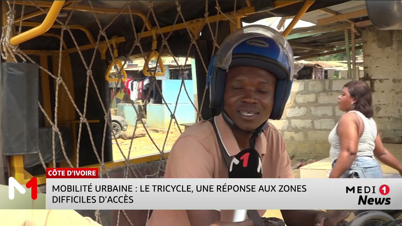 Mobilité urbaine : Le tricycle, une réponse aux zones difficiles d´accès à Abidjan
