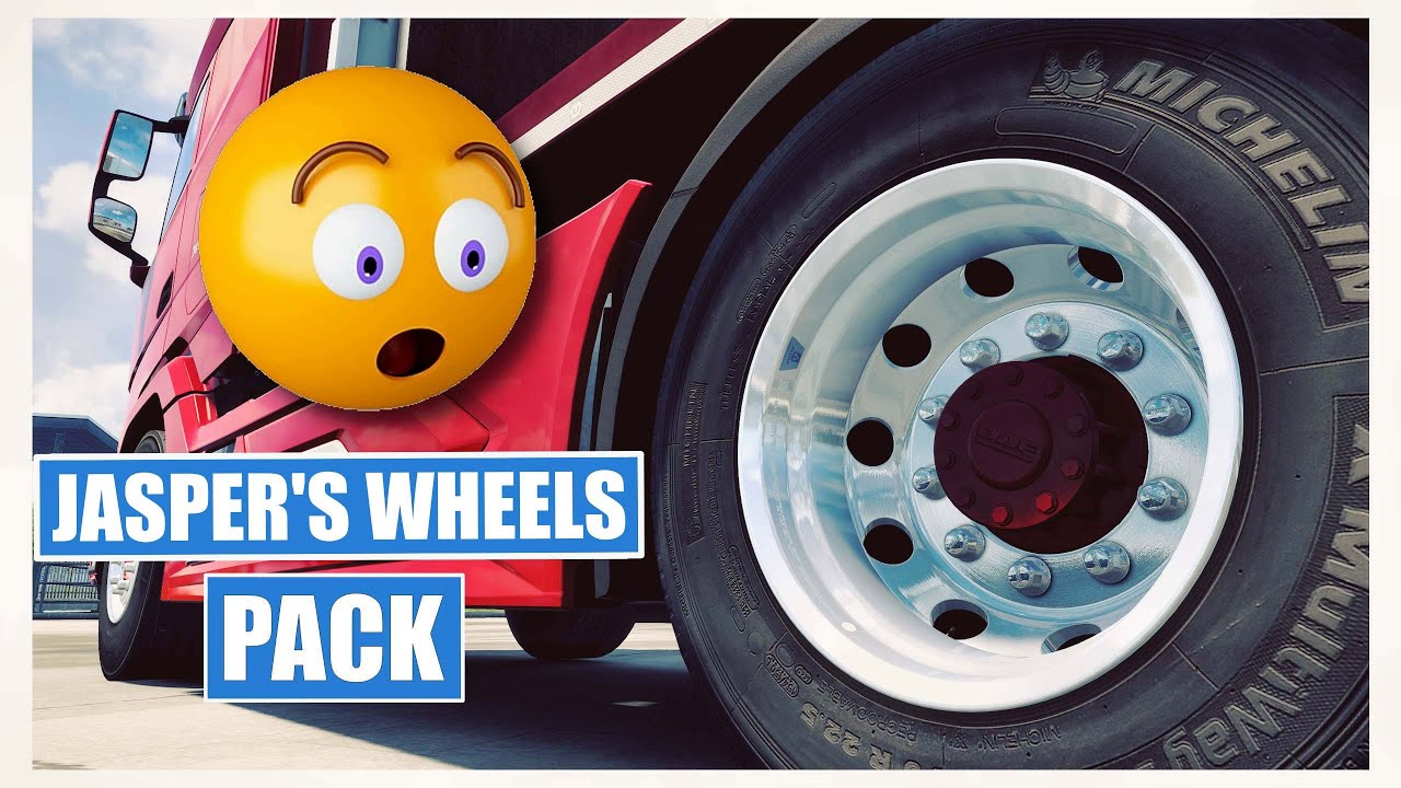 [ ETS 2 1.43 ] JASPER'S WHEELS PACK