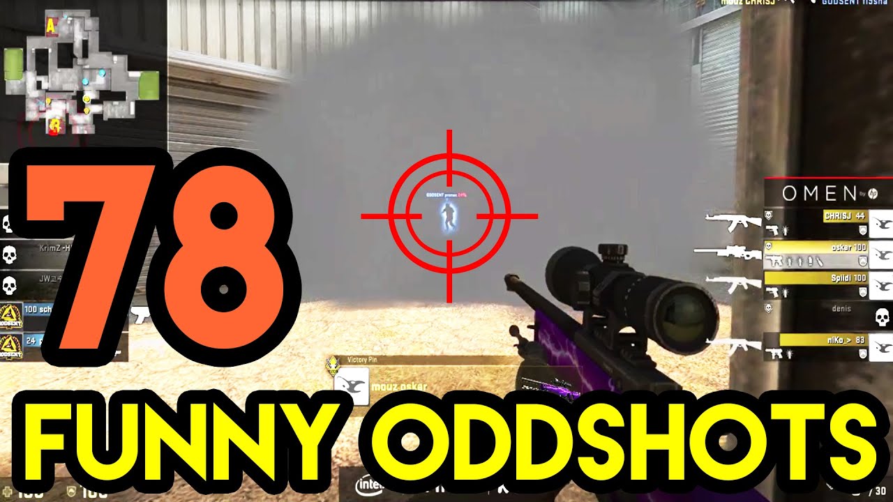 CS:GO - BEST ODDSHOTS #78