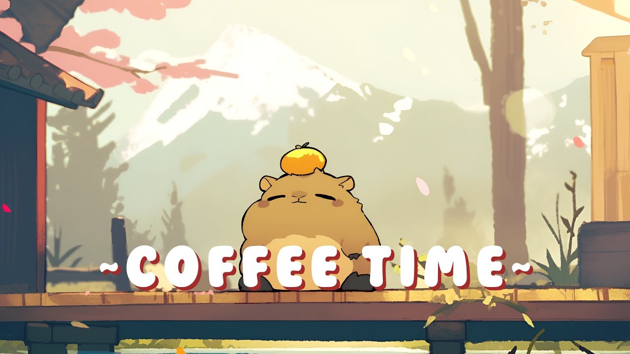 [60 Minutes] Capybara Lofi Radio - Relaxing Tunes Collection ~ Chill Session ~ ✨ | Focus Helper