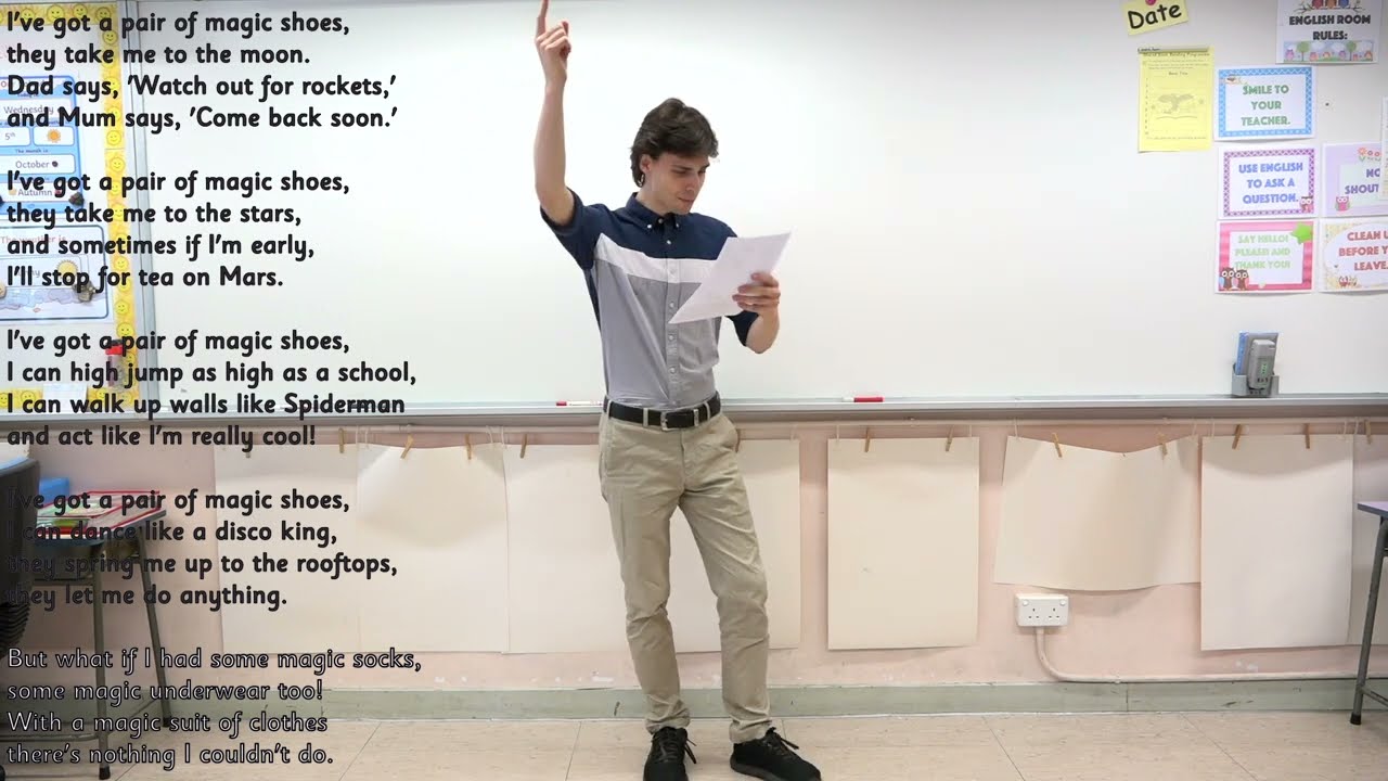 Magic Shoes by Brian Moses - Performance Example