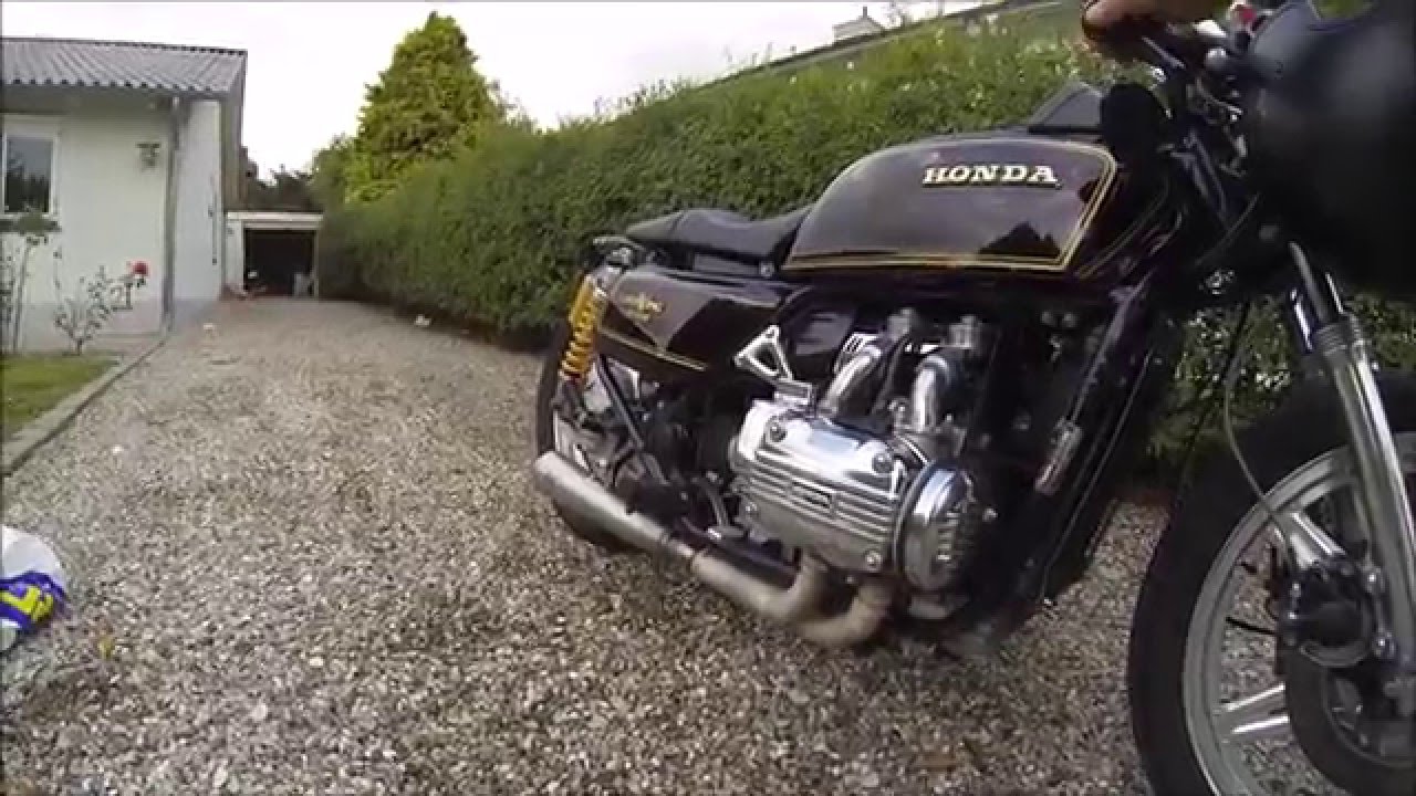 First Ride Honda Goldwing CAFE RACER GoPro