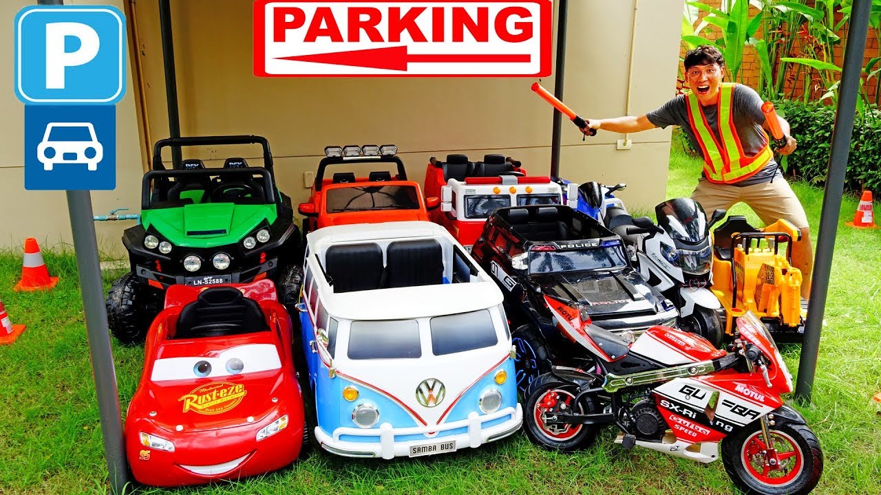 построить игрушечный гараж для детей Car Toy Garage for Kids