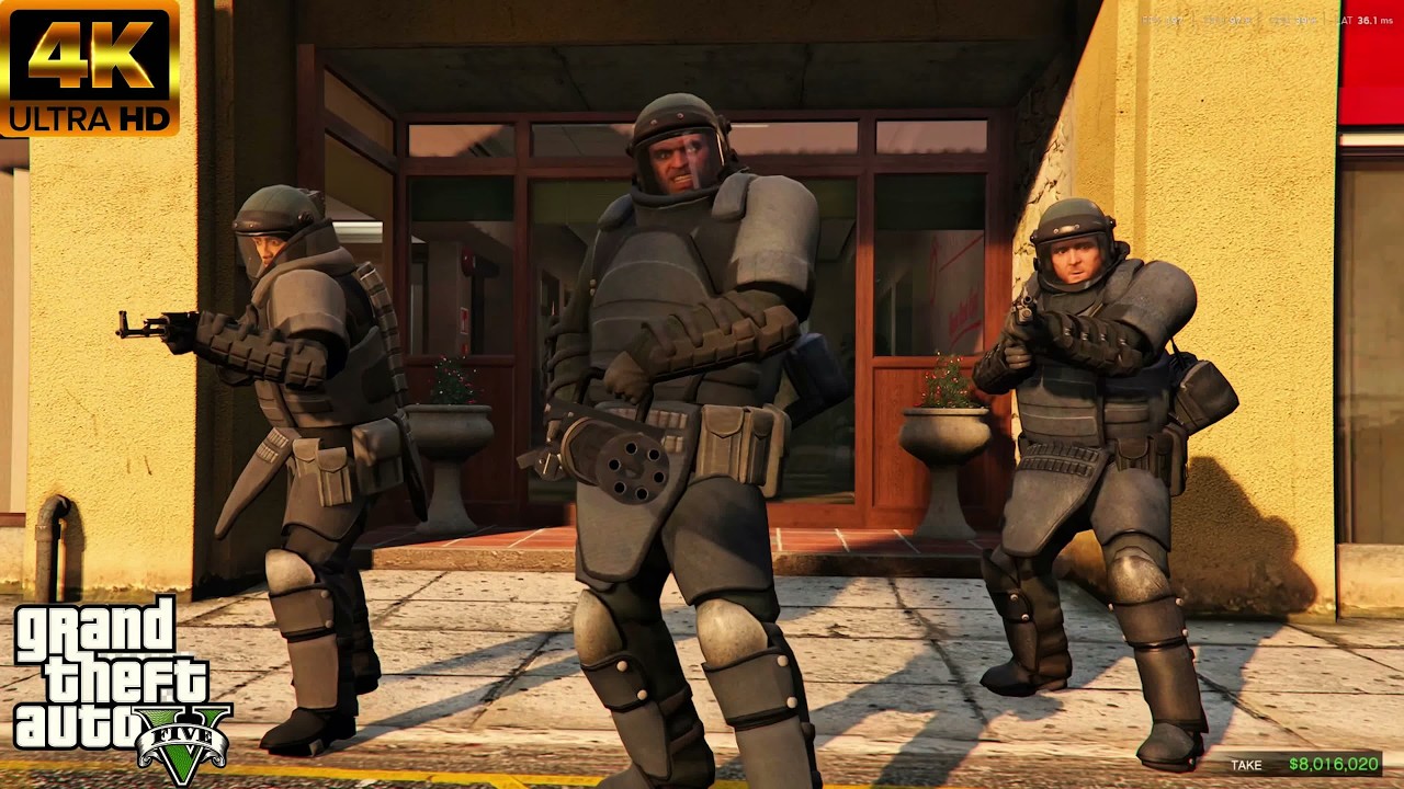 Grand Chaos: Heist Gone Wild in Los Santos
