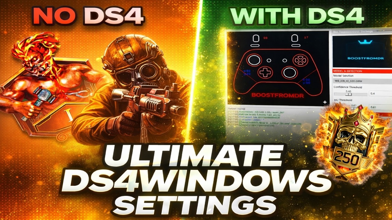 DS4Windows AI RANKED PLAY Aim Assist BREAKS Warzone