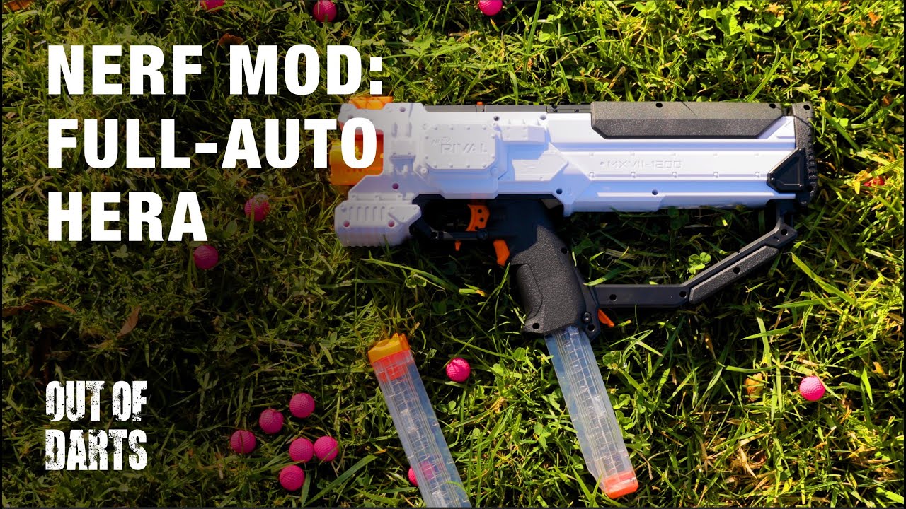 Nerf Mod: Full-auto Rival Hera!