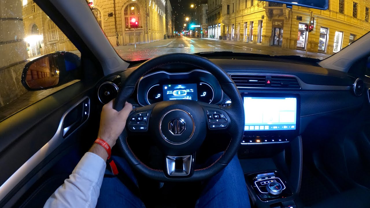 MG ZS EV 2022 - ночной тест-драйв от первого лица и полный ОБЗОР (Luxury Long Range)
