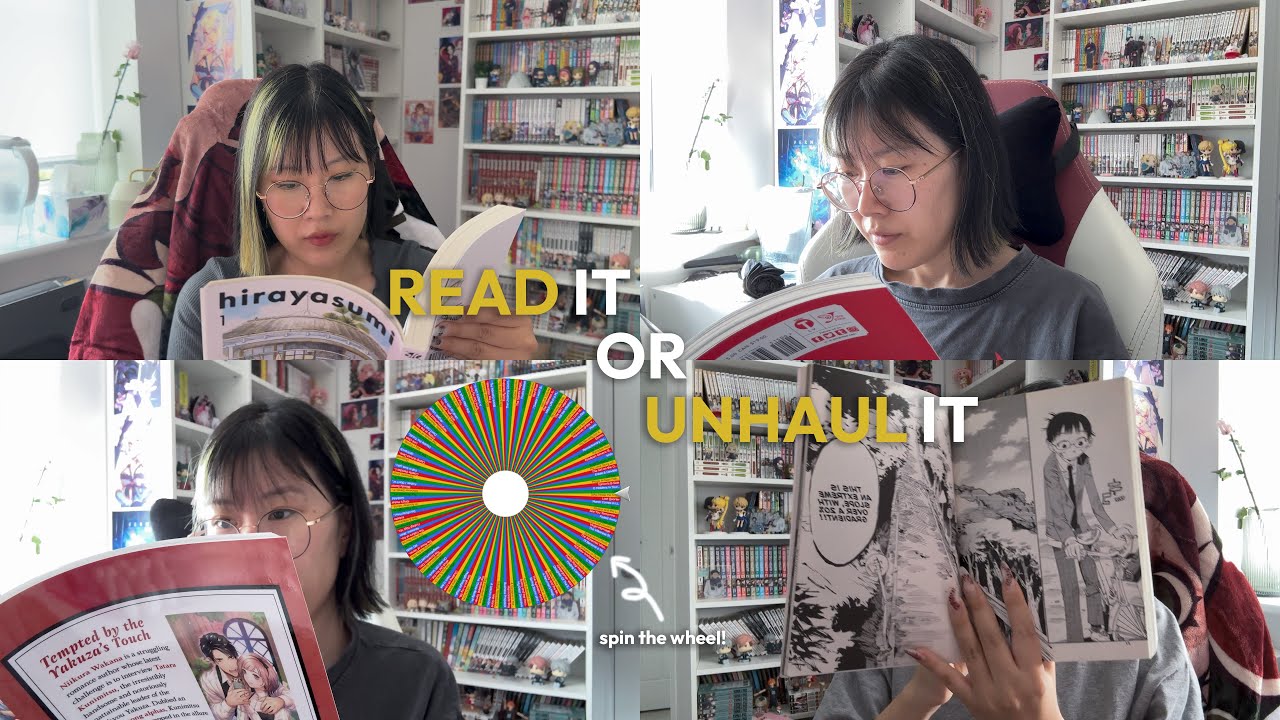 TBR wheel chooses my volume 1s 📚 read it or unhaul it #2