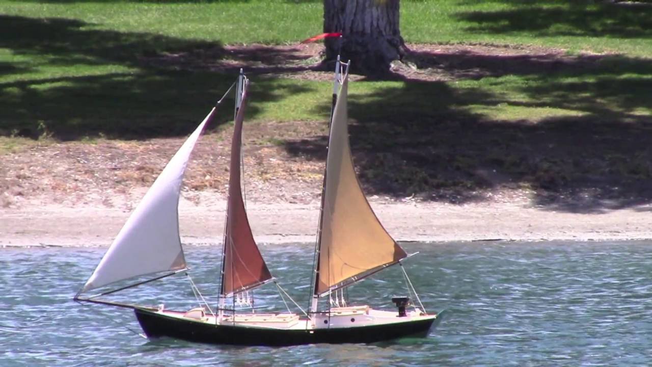 RC Sailboat Build - DIY Cotton Sails