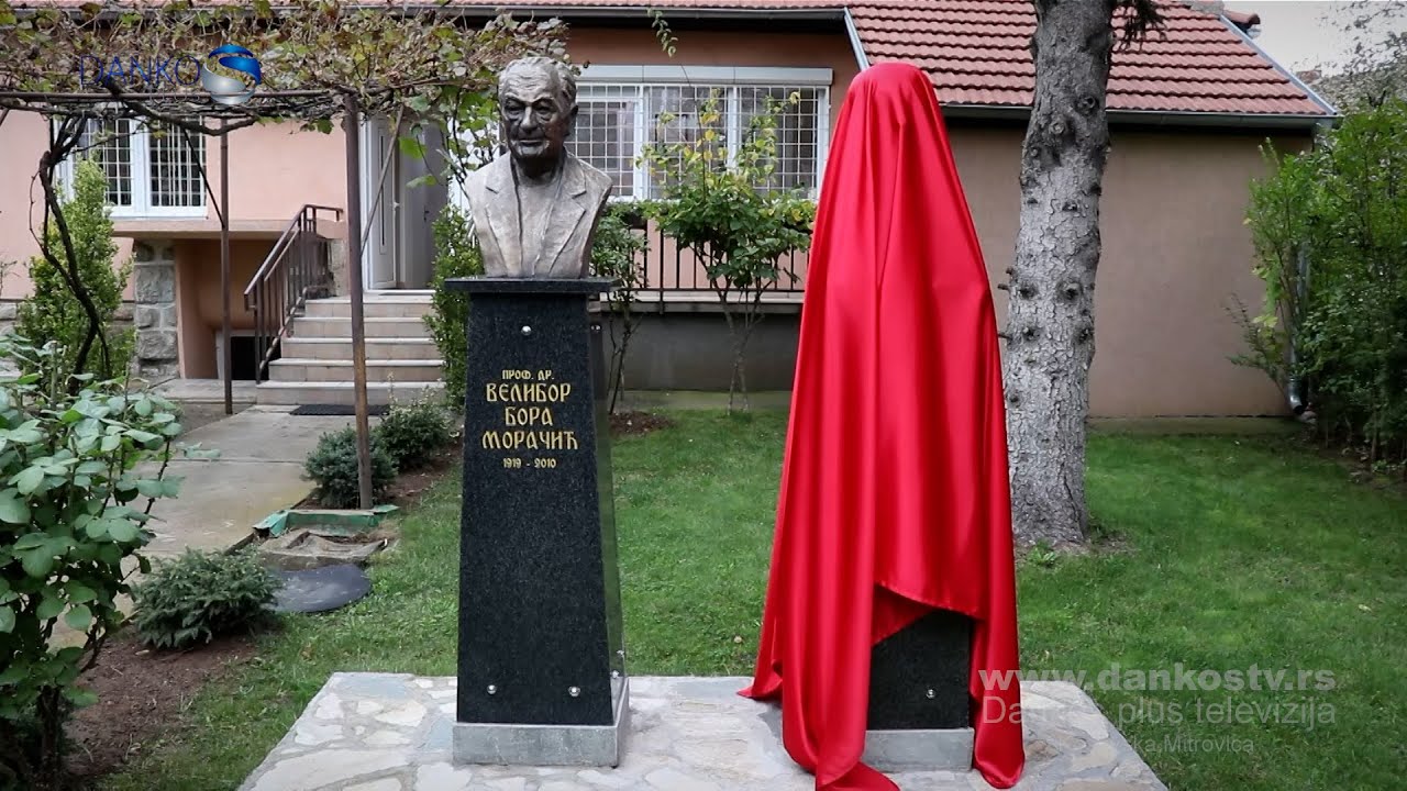 OTKRIVANJE BISTE DRAGIŠI MURGANIĆU ISPRED SEDIŠTA CRVENOG KRSTA U KOS. MITROVICI - DANKOS PLUS TV