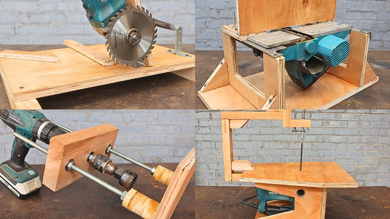 Top 4 ideas for homemade handheld devices for you / Woodworking tips diy tools for carpentry