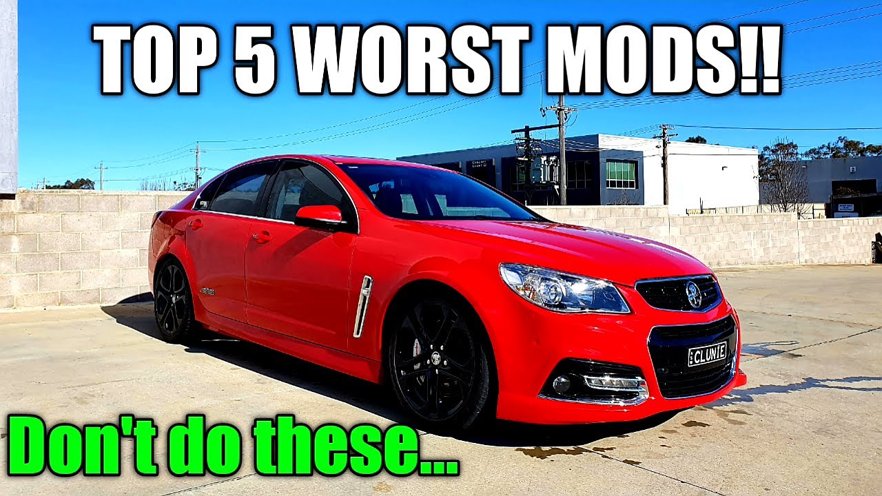 Пять худших модов производительности — VE/VF Commodore