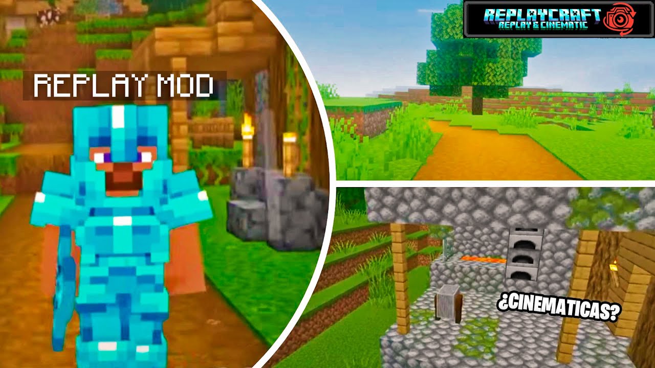 ✅️Tutorial de Como USAR el Replay Mod en Minecraft Bedrock y Pe 1.21+✅️