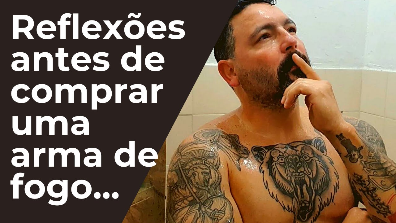 Reflexões antes de se comprar uma arma de fogo...