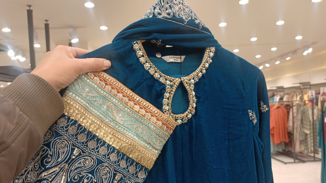 Sapphire Beautiful❤️ New Velvet Collection /Sapphire New winter collection 2024 hit code 🔥🔥🔥🔥
