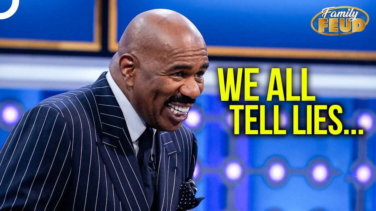 The Most Unfiltered Lies People Tell Every Single Day! | Family Feud Compilations