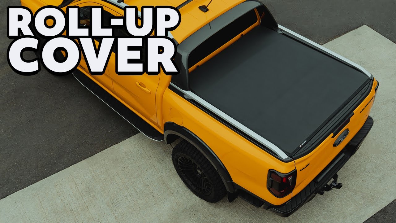 2023 Next-Gen Ford Ranger Wildtrak Soft Roll-Up Tonneau Cover