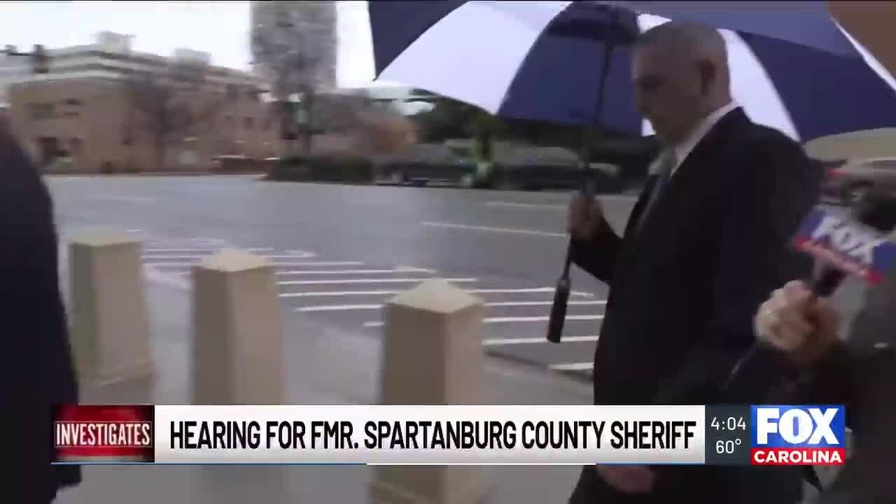 Federal court sentencing process underway for former Spartanburg County Sheriff Chuck Wright