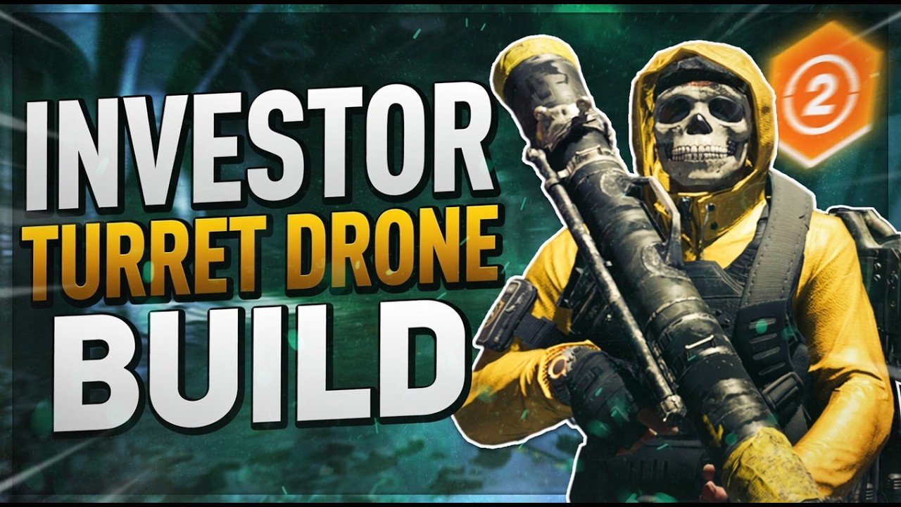 *INVESTOR TURRET DRONE MONSTER* The Division 2: New Investor Exotic Skill Build for ALL PVE CONTENT!