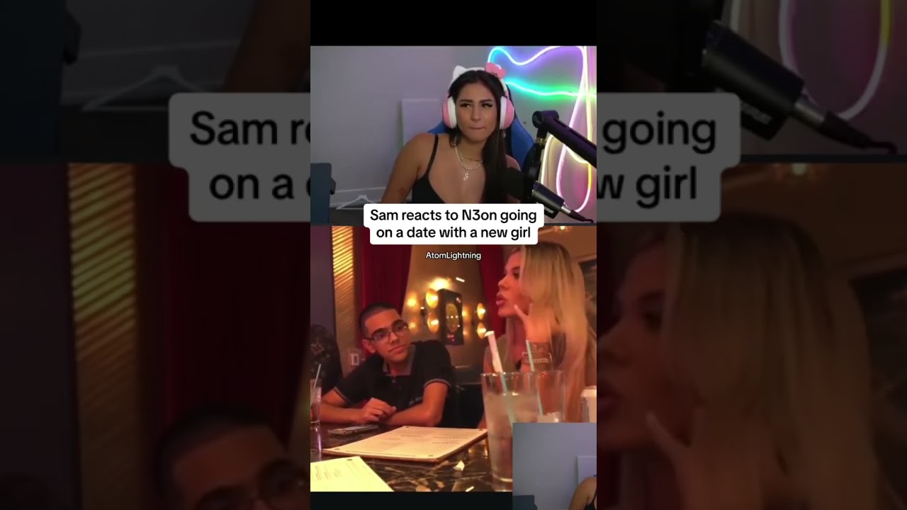 Sam gets jealous over NEON&rsquo;S New GIRL 🤯😱 #neon #n3on #shorts