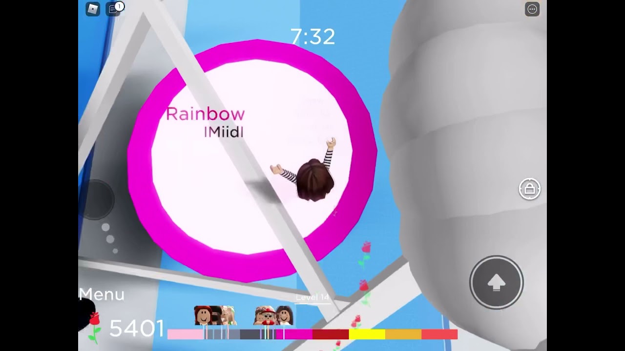 Playing rose Garden obby!