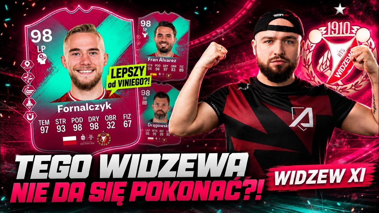 I BUILT A FULL WIDZEW SQUAD on a NEW ACCOUNT and PLAYED CHAMPIONS in FC26!