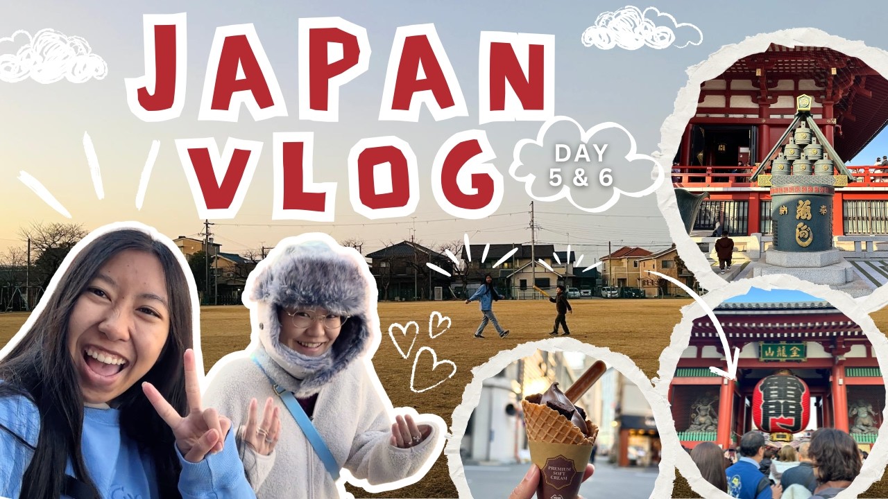 Japan Day 5 & 6: Asakusa + Shiga! 🩵⛅