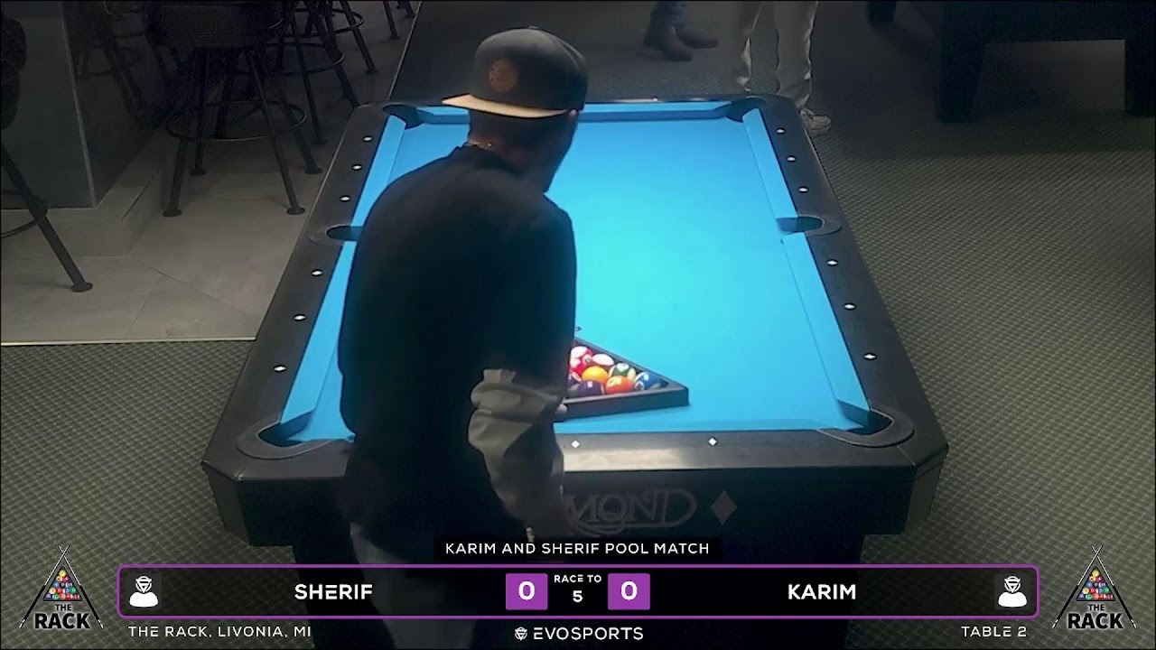 SHERIF vs KARIM - THE RACK - TABLE 2 | EvoSports
