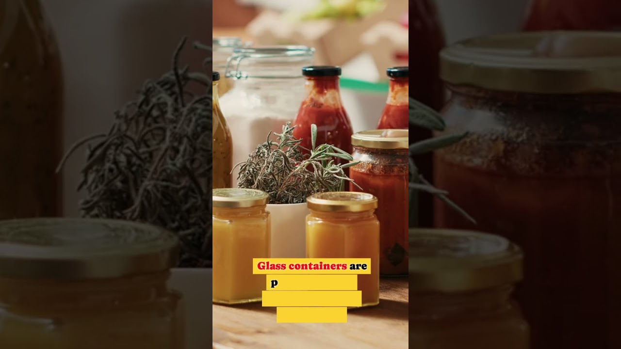 Plastic vs. Glass vs. Ceramic: Which Is Best? 🍱🧐 PT 1. #FoodStorage #HealthyLiving #KitchenTips