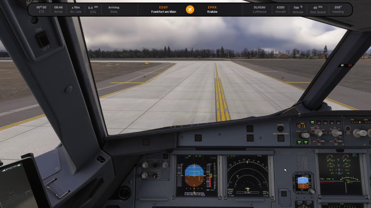 [MSFS24] Fenix A320 Lufthansa Real ops to Krakow in VATSIM