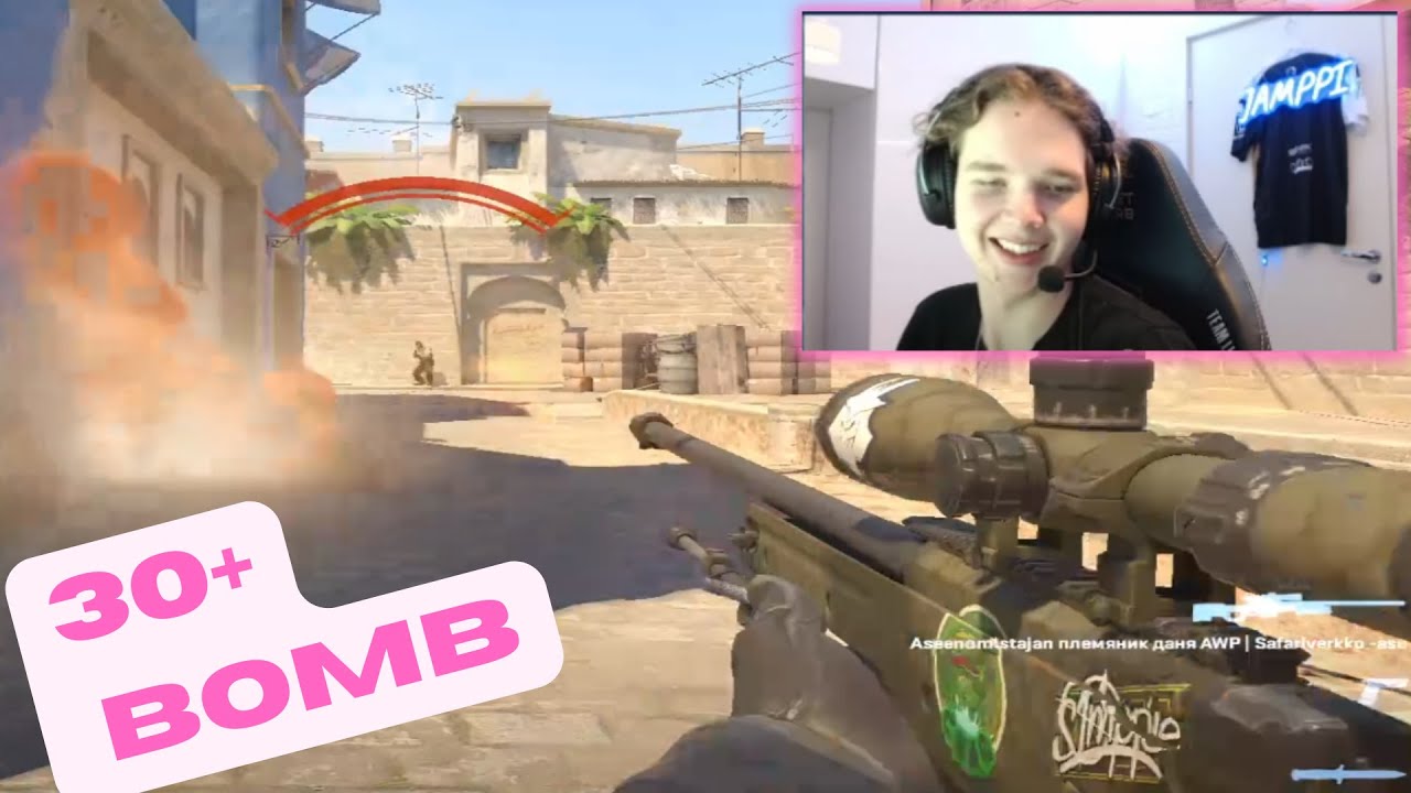 JAMPPI DROPS AN EASY 30-BOMB IN HIS FIRST CS2 GAME