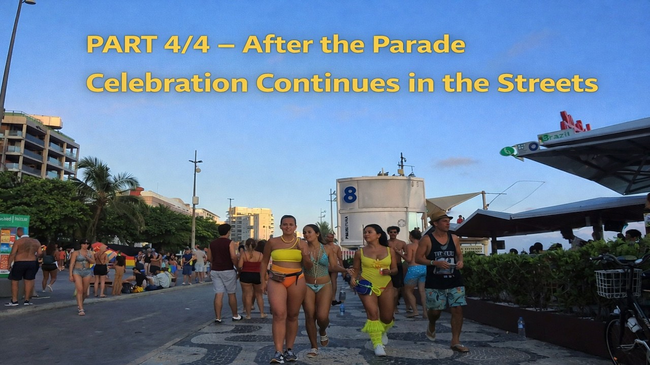 Carnaval 2026 🎭 | Banda de Ipanema 🎉☀️ | Music, Color & Joy in Rio de Janeiro | Part 4/4