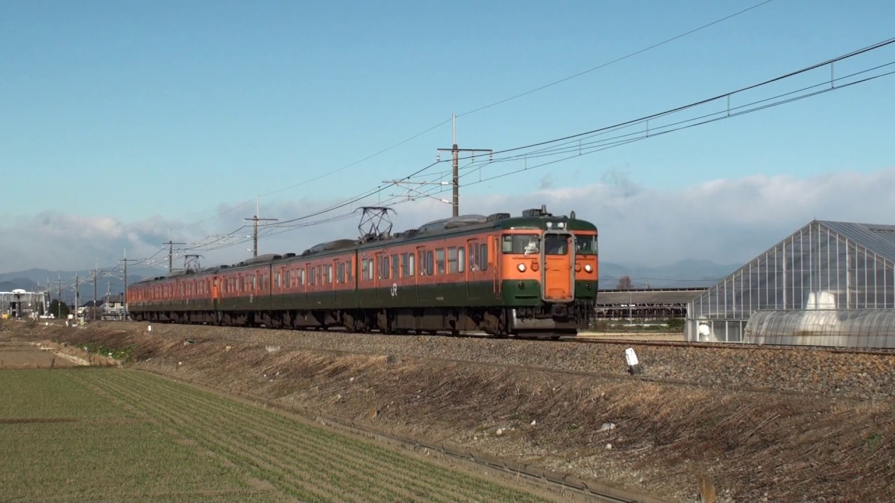 2016年両毛線・上越線（高崎115系・211系・SLみなかみ）
