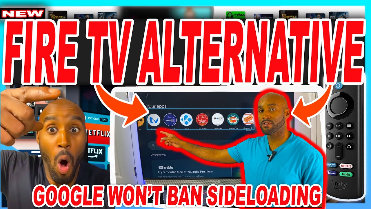 🔥 Ваша замена Fire TV стала еще лучше &mdash; Google снимает ограничения на загрузку сторонних приложений!