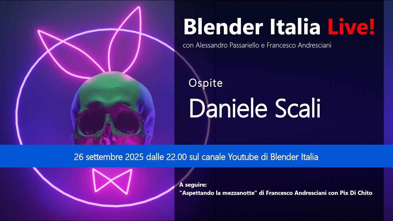 Blender Italia Live! - Daniele Scali
