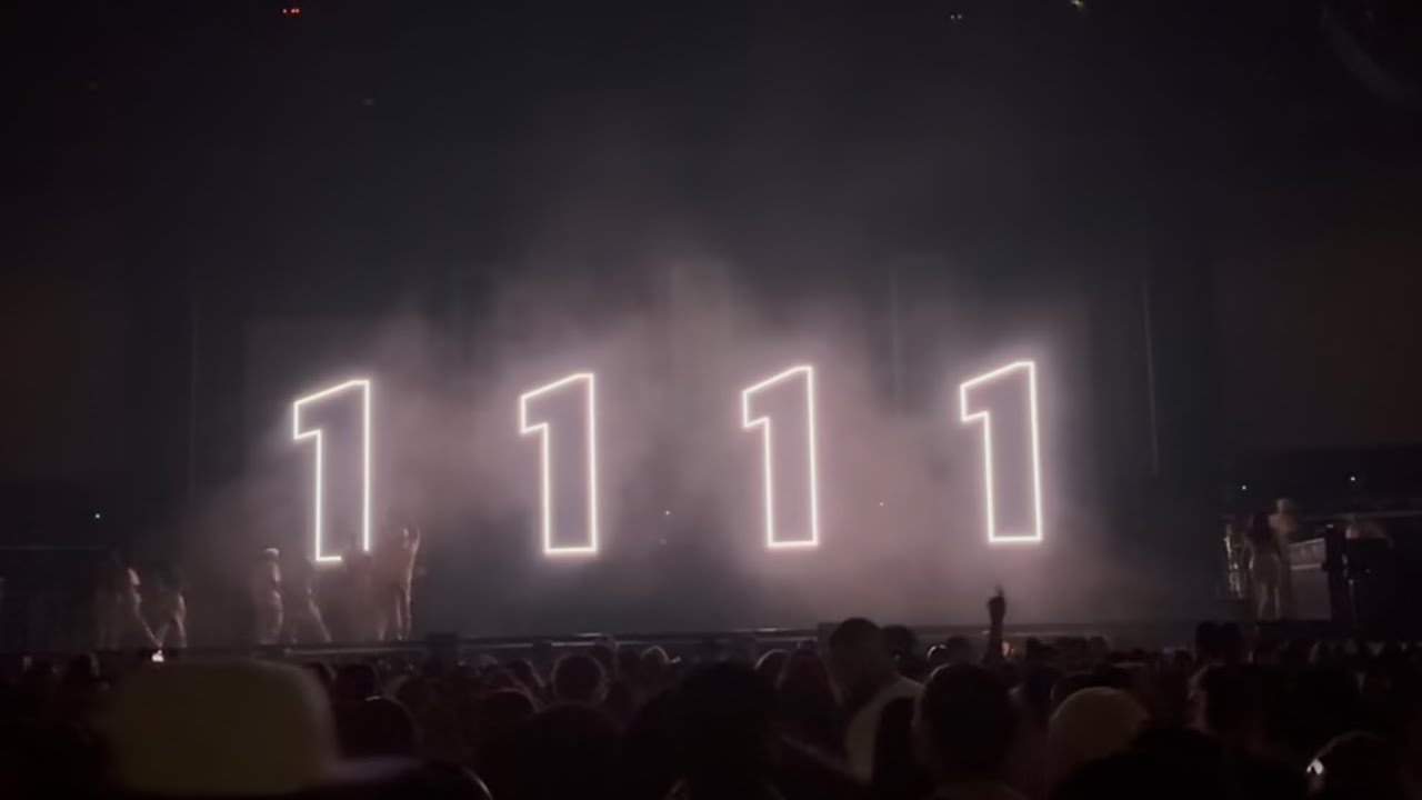 Chris Brown 11:11 Tour Concert at Climate Pledge Arena Seattle, Washington. Best Quality Video Ever