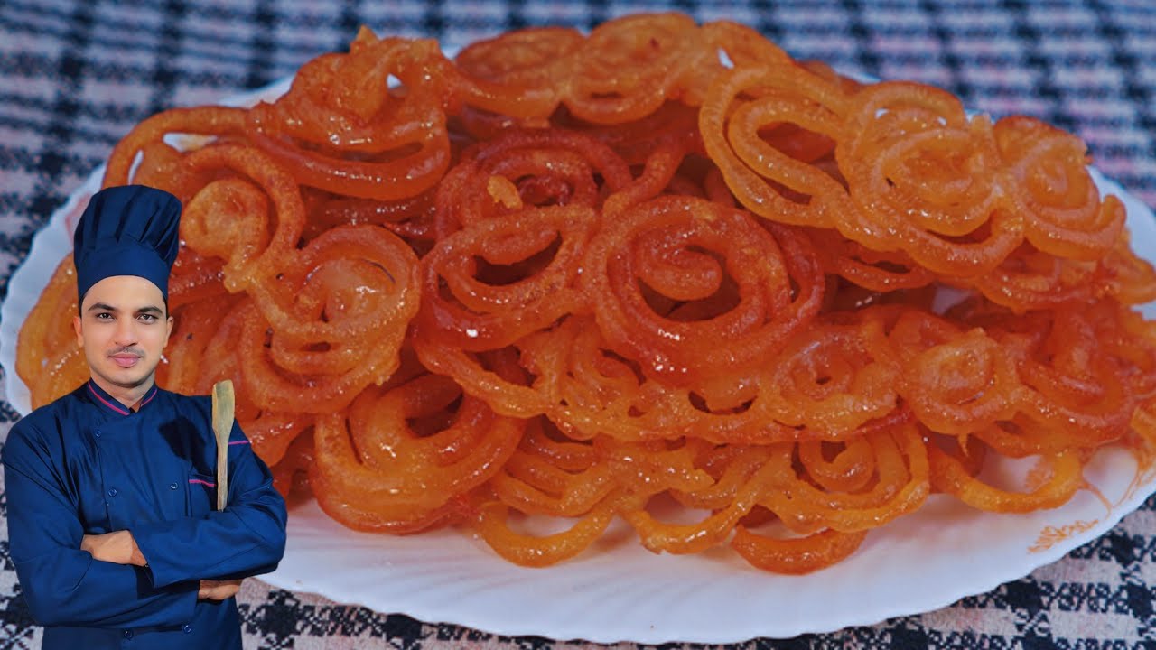 Instant Jalebi Recipe By Chef M Afzal|10 Minute Me Kurkuri Rasili Jalebi Recipe In Hindi|