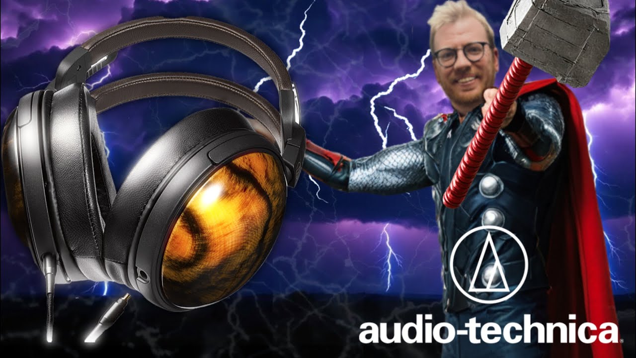 HEADPHONES FIT FOR THE GODS! | Audio Technica ATH AWKG Headphones Unboxing and Overview
