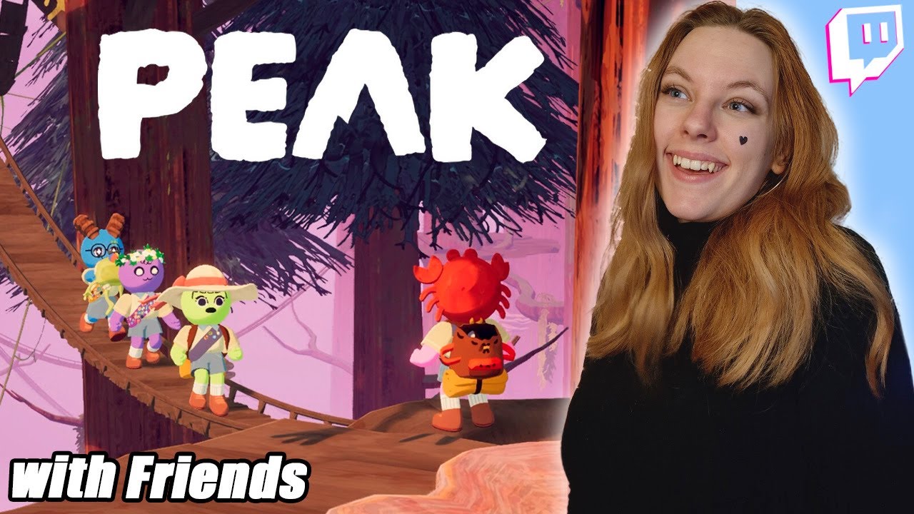 Peak with Friends! Chaotic co-op game | VOD TeaLivez