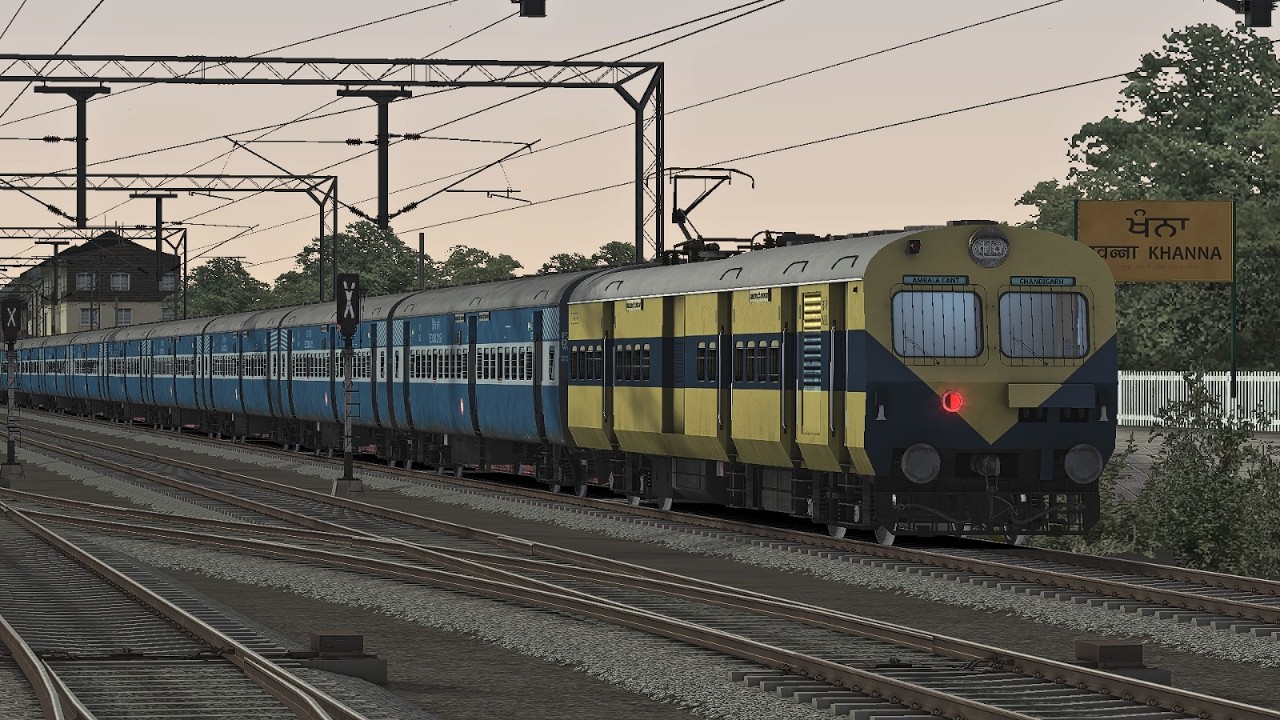 MEMU WITH ICF COACHES PART-2. TRAIN SIMULATOR CLASSIC 2024