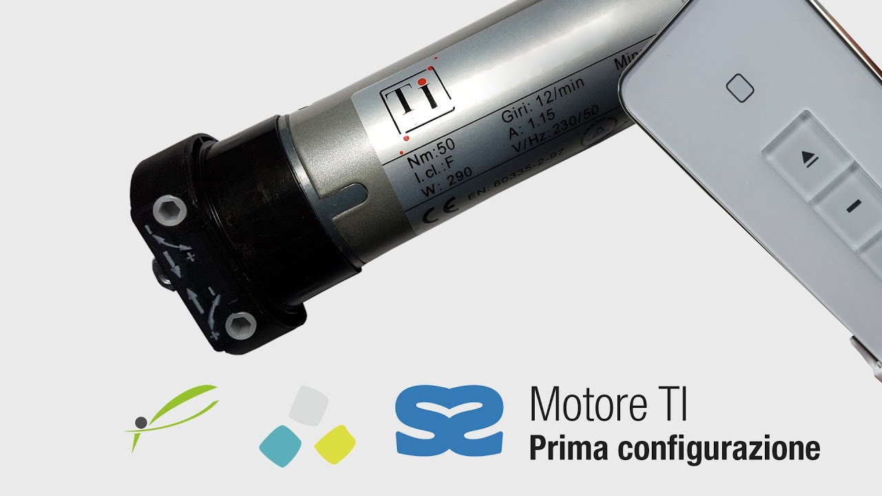 Configurazione Motore Tech International con telecomando