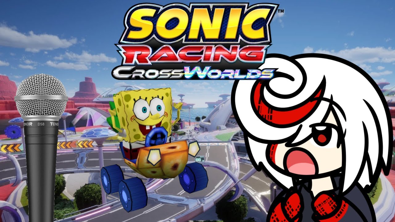 Spongebob Squarepants Voice Mod (English) for Sonic Racing Crossworlds