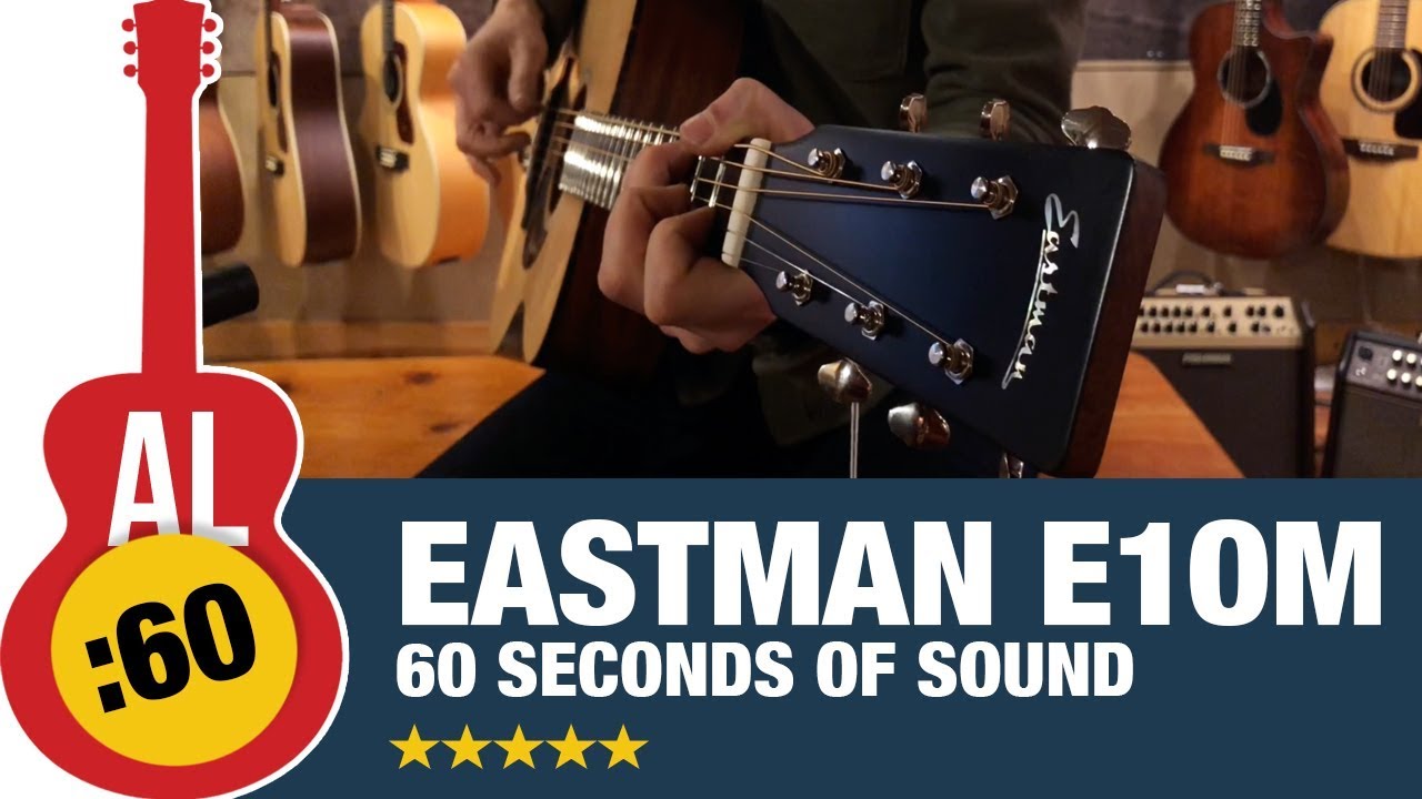 Eastman E1OM Acoustic Guitar Demo | 60 Seconds of Sound [#1]