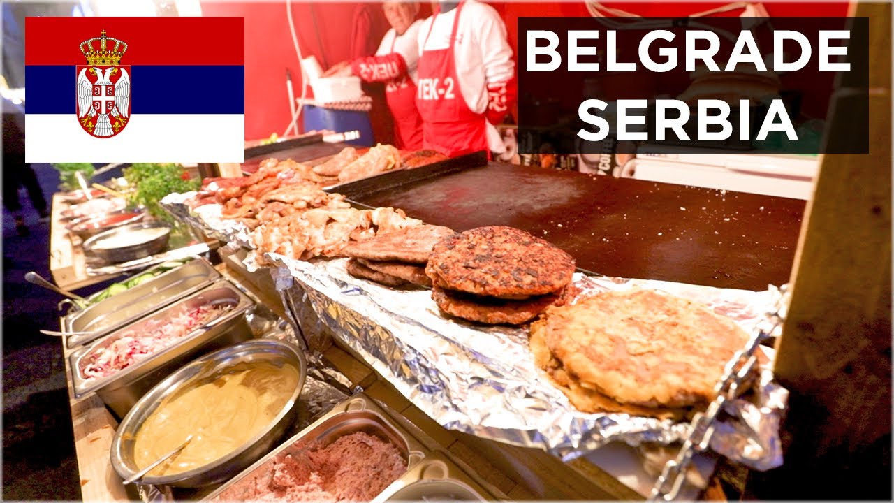 EXPLORING WITH SERBIAN STREET FOOD! - Belgrade Serbia Travel Vlog